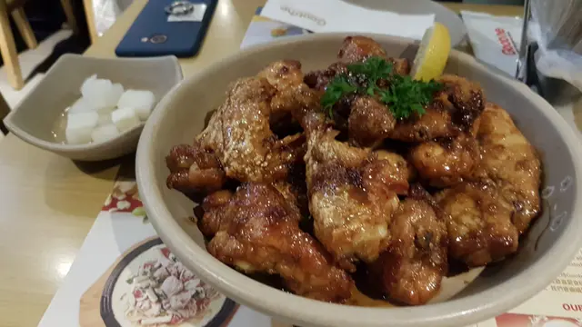 果味蒜香烤雞