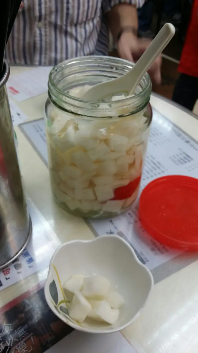 果然是「劉森記」必食菜式,還要是堂食免費附送,而且醃得很酸很入味