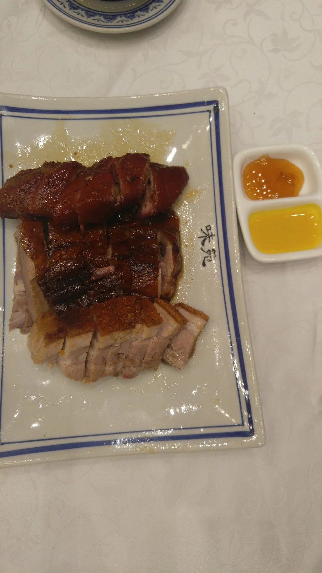 餐廳 香港 荃灣 味苑 食評 接下來就點了燒味拼盤, 我們點了叉燒,燒腩