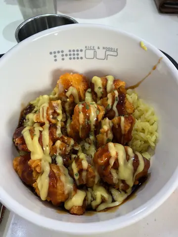 蜜糖鸡肉饭