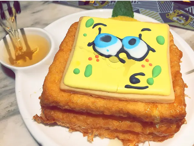 蜂蜜奶黃西多士