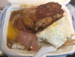啲飯爛嘅  但雞扒好食