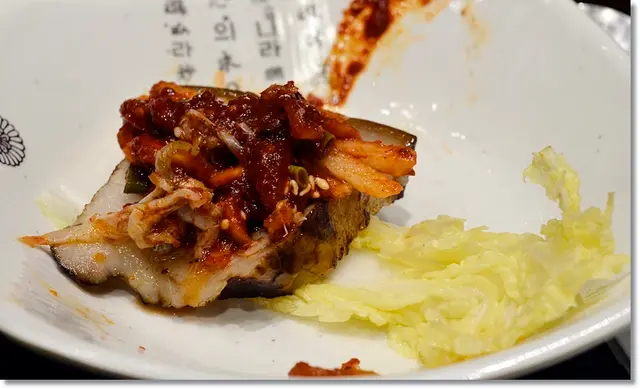 韓式醃菜包腩肉