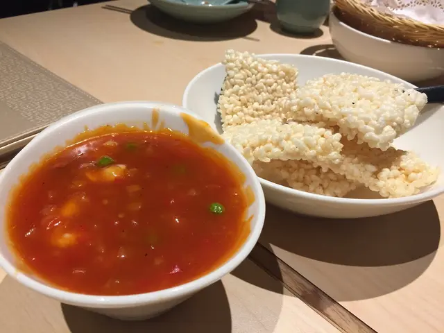 鮮茄蝦仁鍋巴