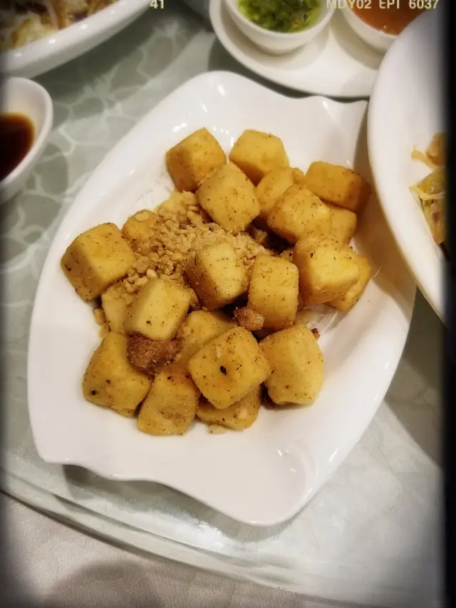 金磚脆豆腐（$48）