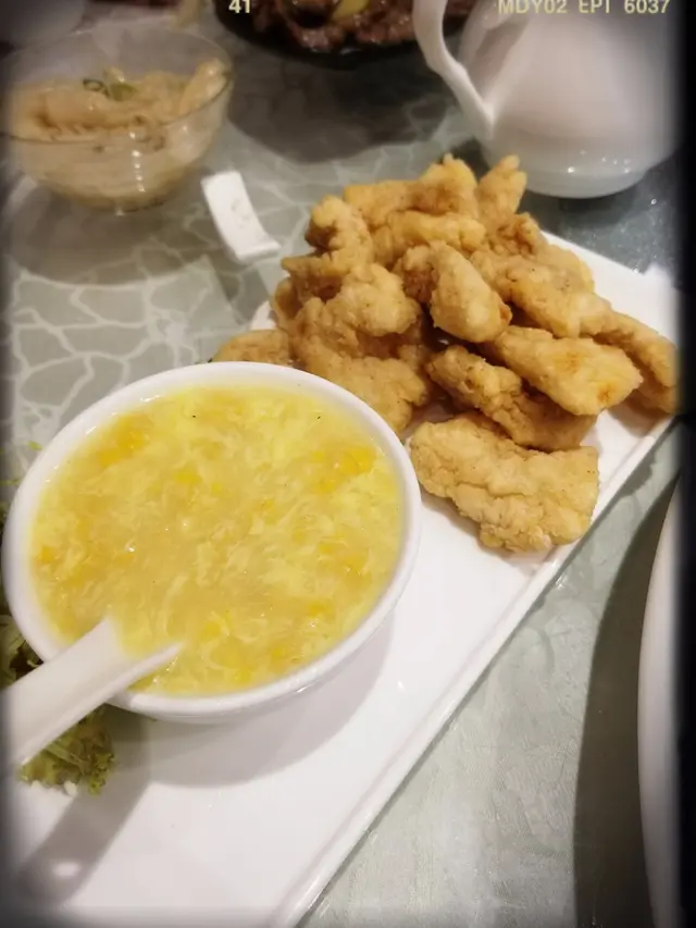 十人小菜套餐之黃金粟米石斑塊