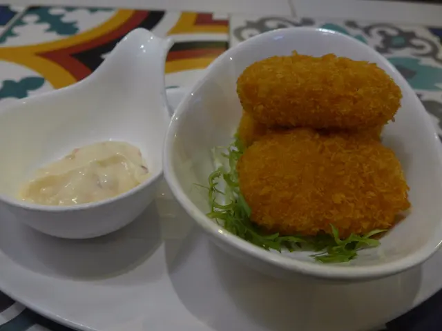 日式蟹肉炸薯餅