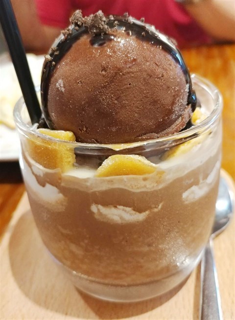 咖啡朱古力冰露 - 荃灣的Aroma Dessert Cafe