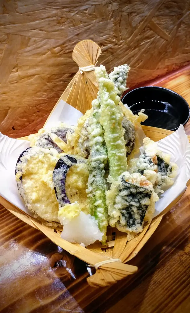 海膽野菜天婦羅