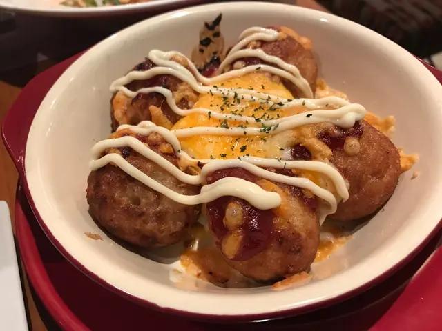 芝士焗章魚小丸子