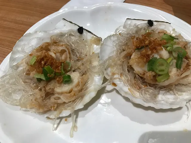 蒜蓉粉絲蒸扇貝