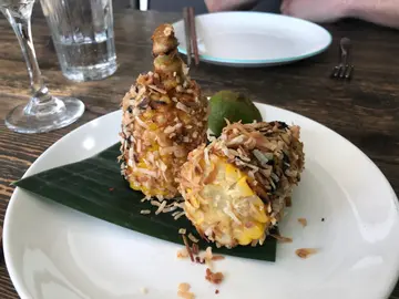 Jerked Coconut Corn