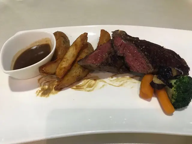 香草頂級美國西冷扒配燒汁