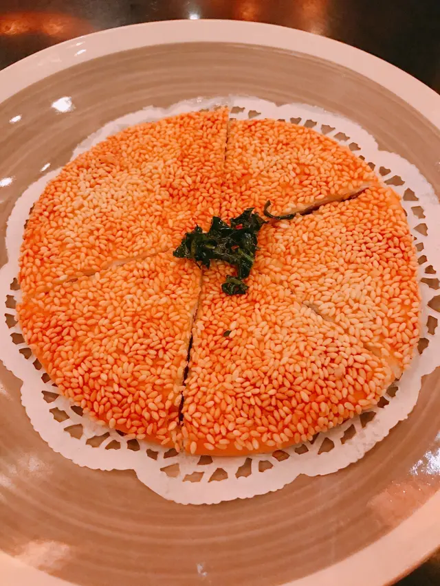 豆沙鍋餅