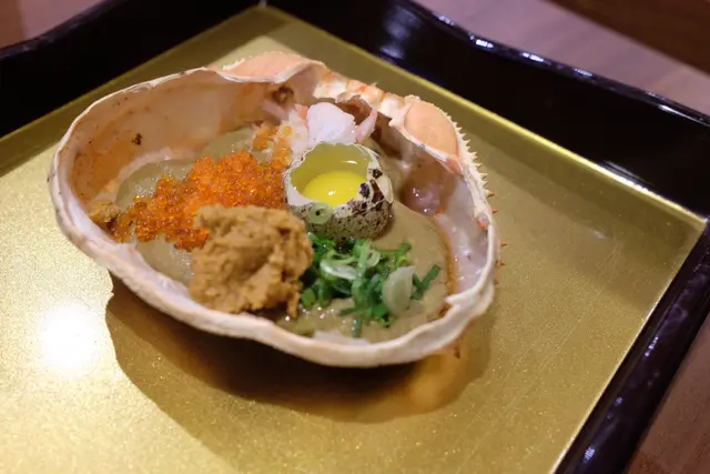 黃金蟹膏甲羅燒