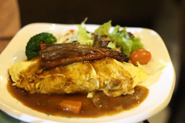 汁燒鰻魚蛋包飯