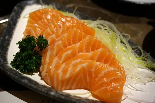 聖誕三文魚刺身