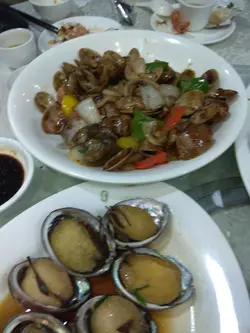 豉椒炒蜆見唔到肉