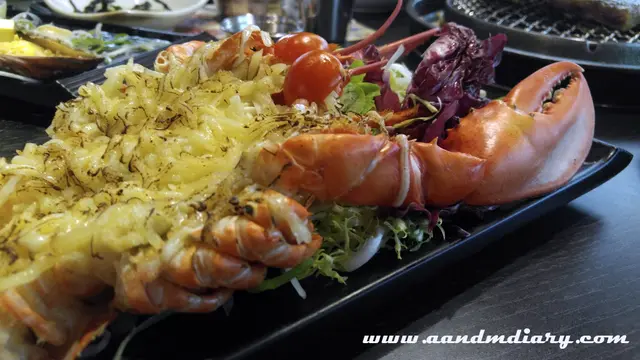 芝士焗原隻波士頓龍蝦