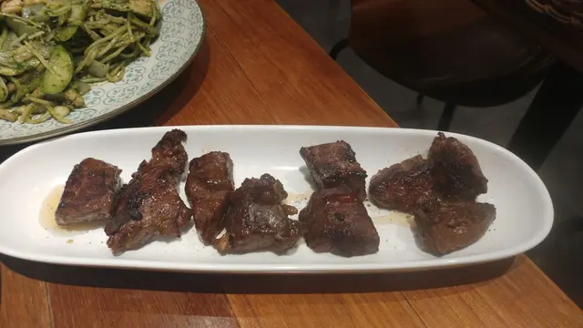 黑椒蜜糖牛柳粒