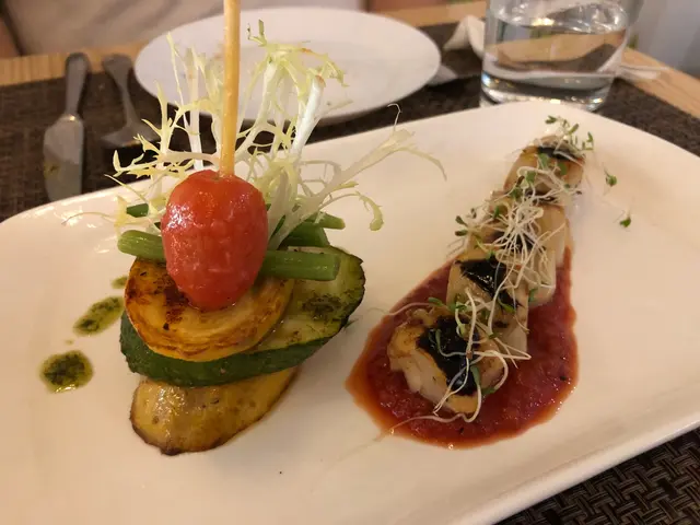 有啲貴，份量細咗啲，但睇得出啲料唔係平野，特別係個意大利翠玉瓜！