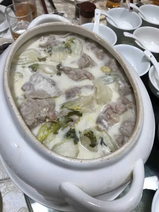 杏汁豬肺湯
