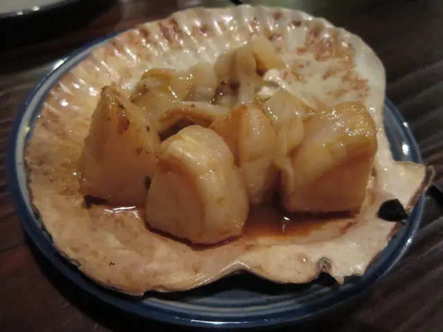 牛油活帆立貝濱燒