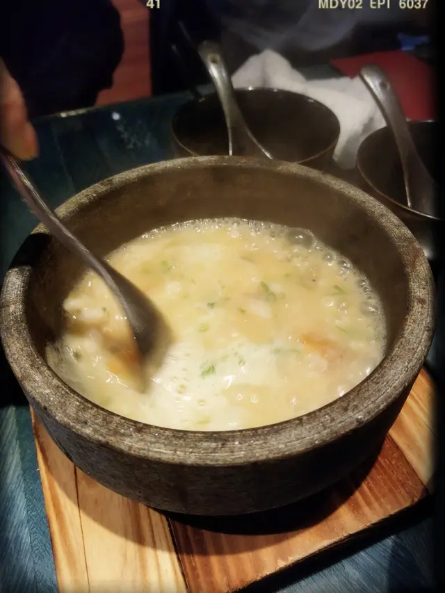 燒飯團茶漬飯/香蔥味噌白雞湯（$108）