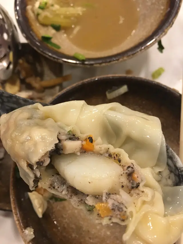 黑松露帶子餃