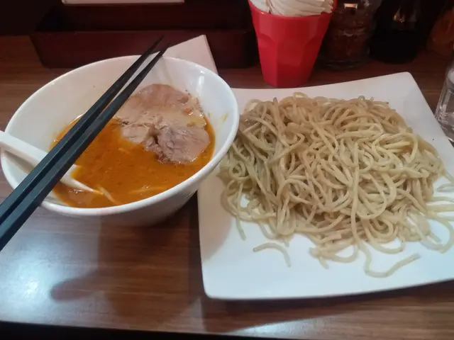 蝦沾麵