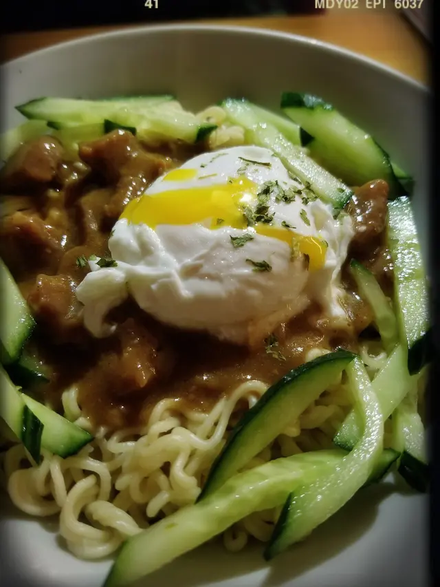 沙嗲安格斯牛肉撈丁（$78）