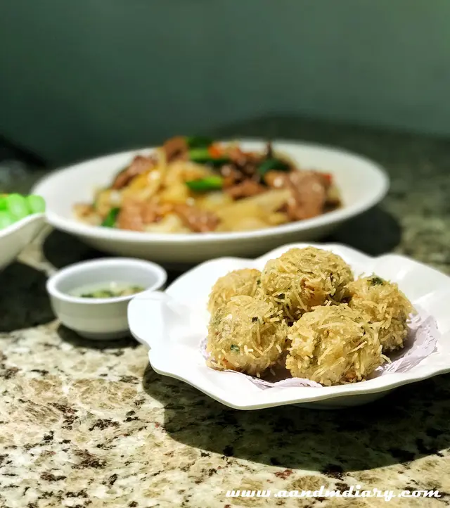 酥炸蜆蚧鯪魚球