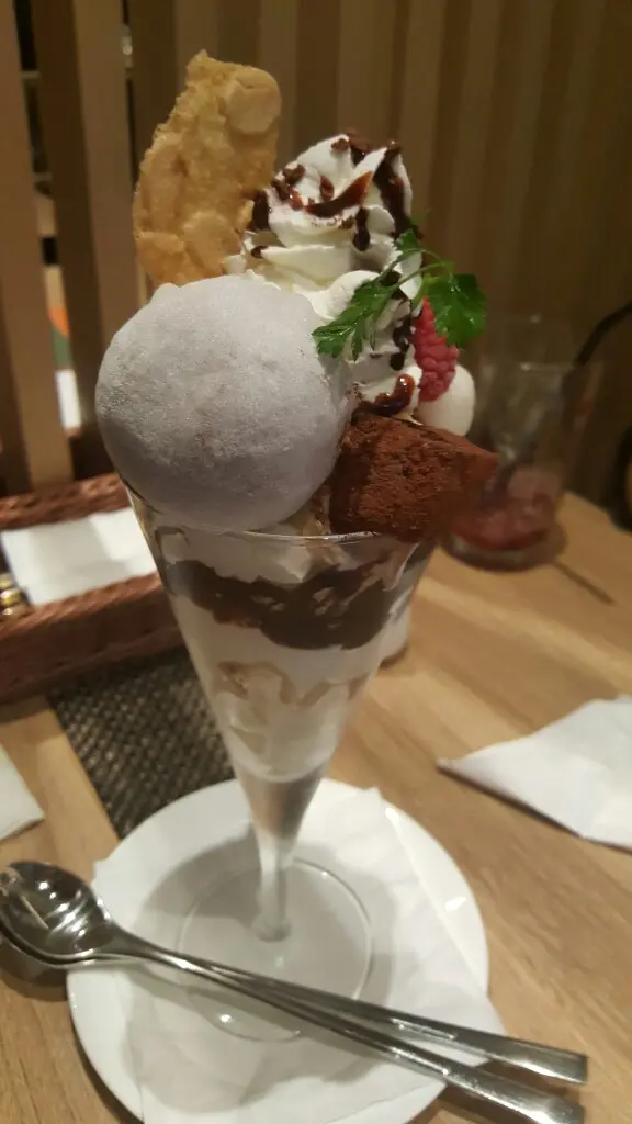 雪糕糯米糍朱古力芭菲