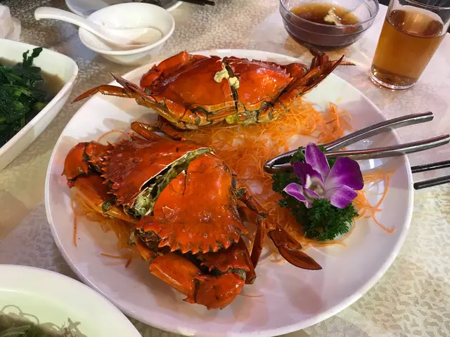 油鹽焗奄仔蟹