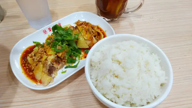 口水雞飯餐