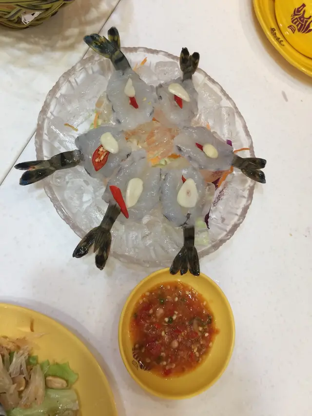 生蝦刺身