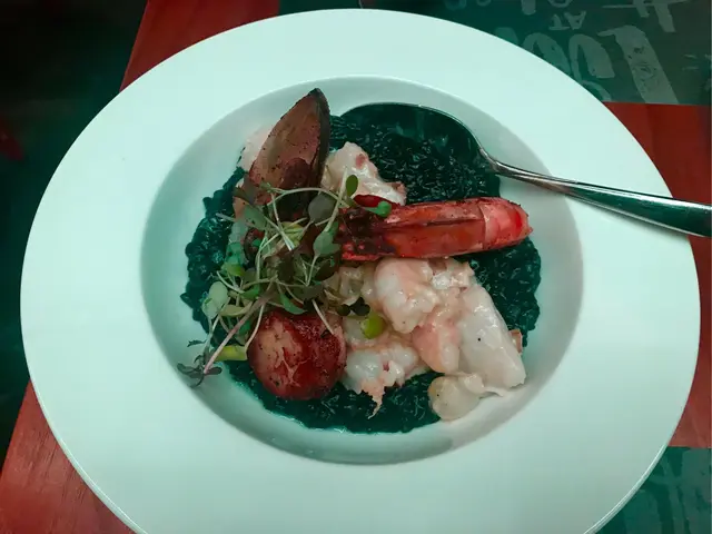 海鮮墨汁意大利飯