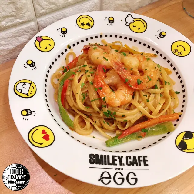 香煎虎蝦龍蝦汁扁意粉