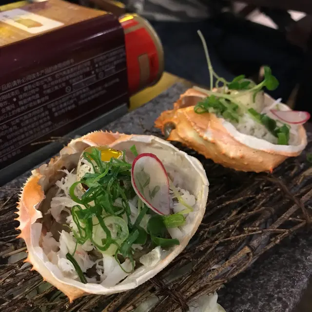 蟹蓋蟹肉蟹膏燒 (每隻)