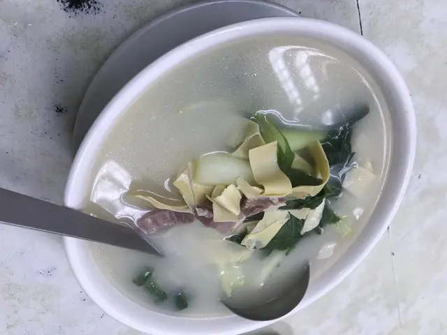 咸肉百葉湯