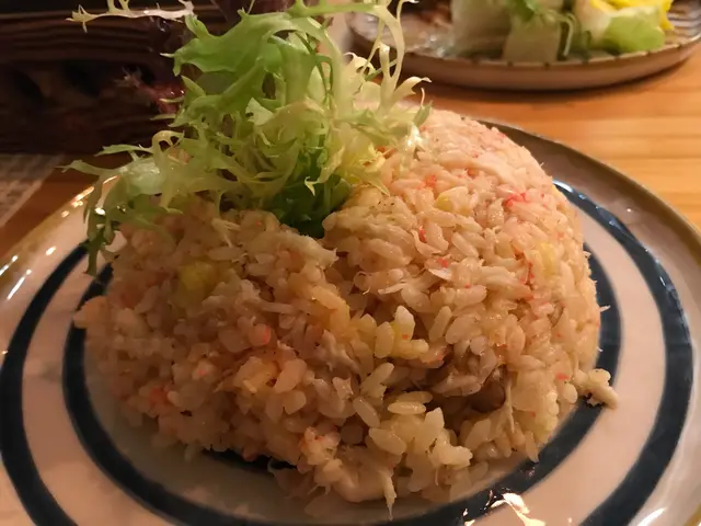 明太子蟹肉炒飯