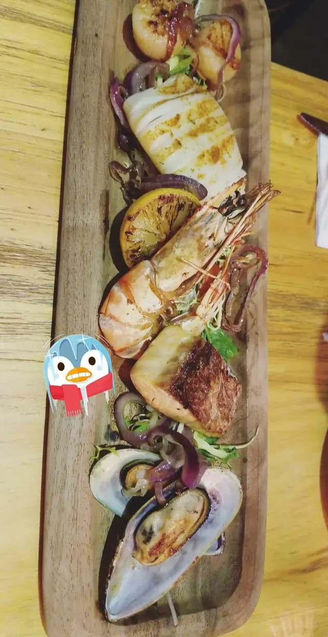 沒有味道，每一重種海鮮都係無調過味。