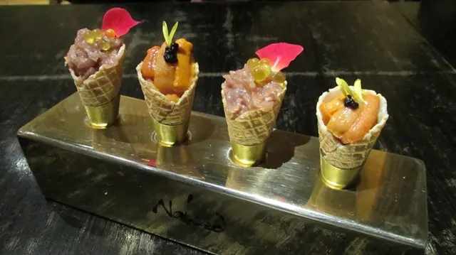 將小甜筒化身成鹹點, 創意無限