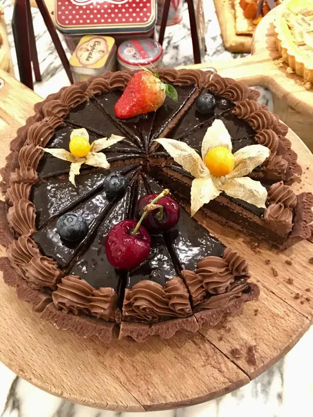 侍應姐姐推介的朱古力撻