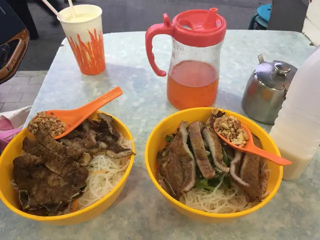 豬扒撈檬好香好好食！泥大圍必食！💕🤤