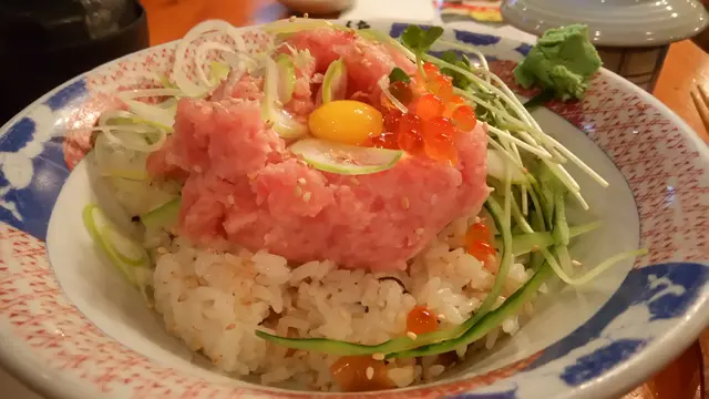 魚子蔥吞拿魚腩茸飯