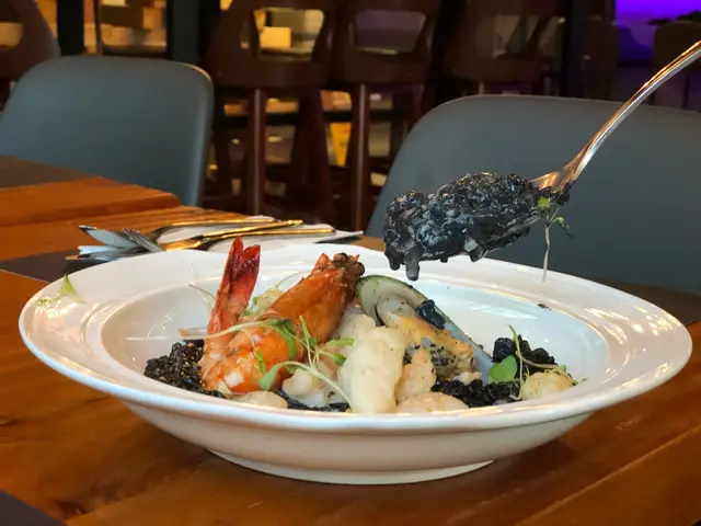 海鮮墨汁意大利飯