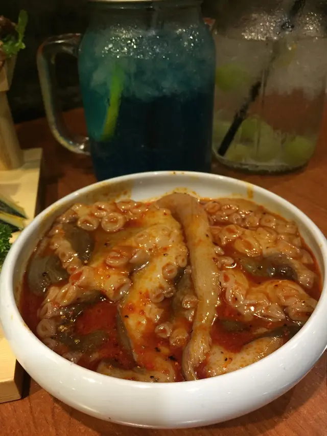 蠔食雜錦八爪魚套餐: 大八爪魚