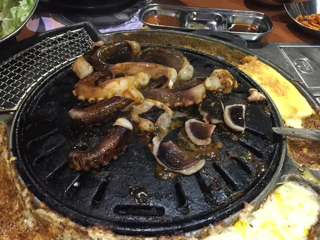 蠔食雜錦八爪魚套餐: 大八爪魚