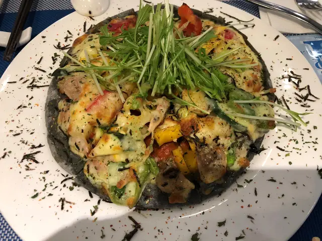 日式竹炭手作薄餅